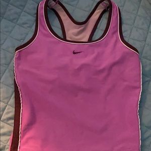 Nike sports bra tank top
